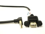 USB vinkel-aflastning ned