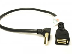 USB vinkel-aflastning op